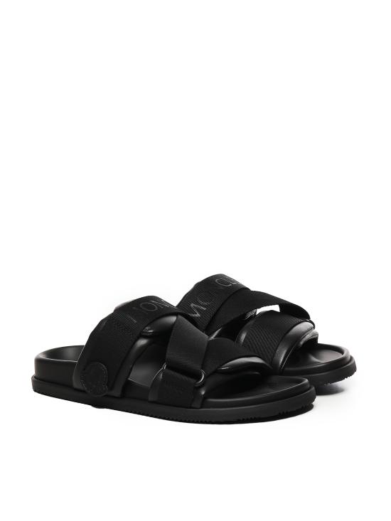 25FW 몽클레어 샌들 K109B4L00040 M5027999 Black - MONCLER