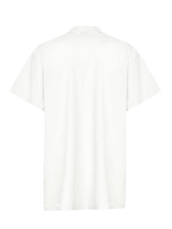 25SS 발렌시아가 옵틱컬 오버사이즈 티셔츠 811688 TRVU69081 White - BALENCIAGA