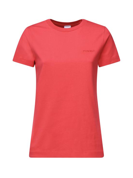 25SS 핑코 반팔 티셔츠 101752 A2HNO57 Red