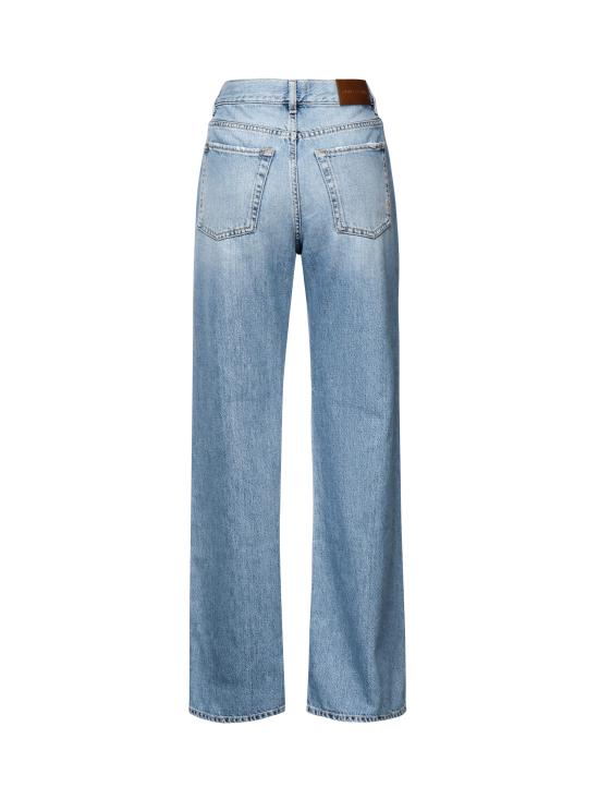 25SS 핑코 데님 팬츠 101733 A2DZPJV Blue - PINKO