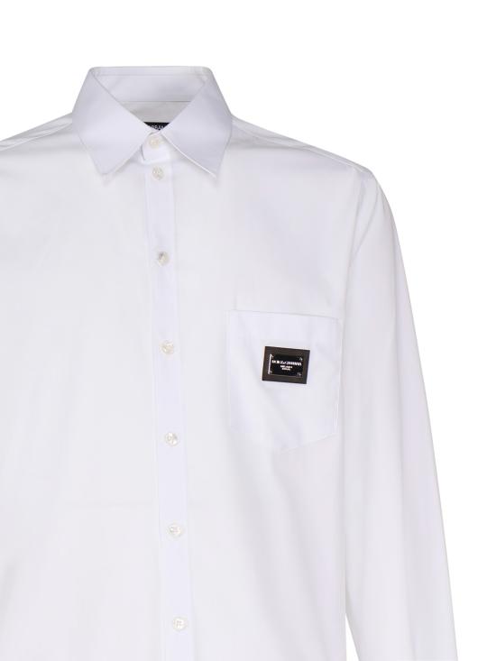 25SS 돌체앤가바나 긴팔 셔츠 G5JG4T FU5U8W0800 White - DOLCE & GABBANA