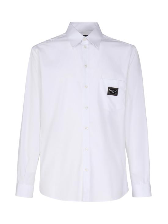 25SS 돌체앤가바나 긴팔 셔츠 G5JG4T FU5U8W0800 White