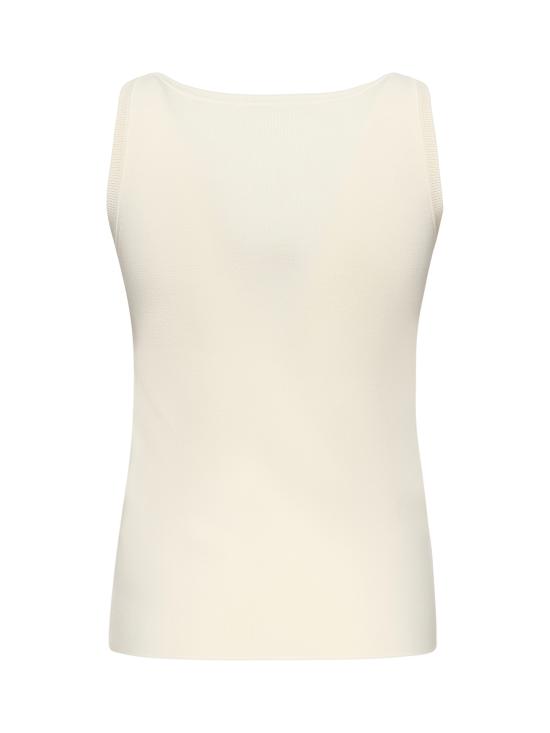 25SS 막스마라 민소매 티셔츠 2511361049600 001 White - MAX MARA