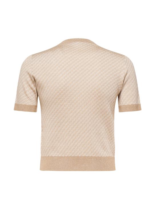 25SS 펜디 반팔 티셔츠 FZXD09 ATPYF1RX9 TOFFEE 25 - FENDI