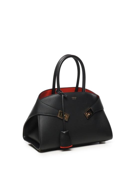 25FW 살바토레 페라가모 토트백 215608 767814008 Black - SALVATORE FERRAGAMO