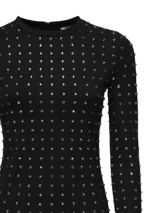 25SS 스포트막스 긴팔 티셔츠 2512941031600 002 Black - SPORTMAX