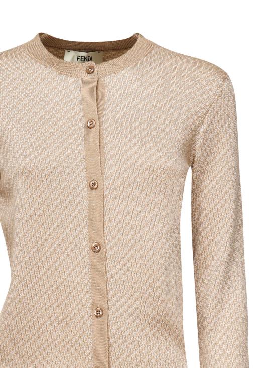 25FW 펜디 가디건 FZE524 ATPYF1RX9 TOFFEE 25 - FENDI