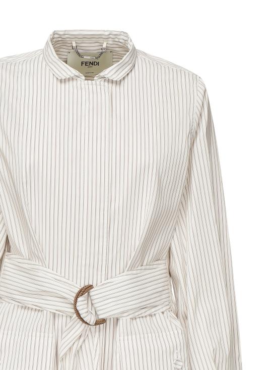 25FW 펜디 셔츠 FJ7621 AQ3LF0XAY White - FENDI