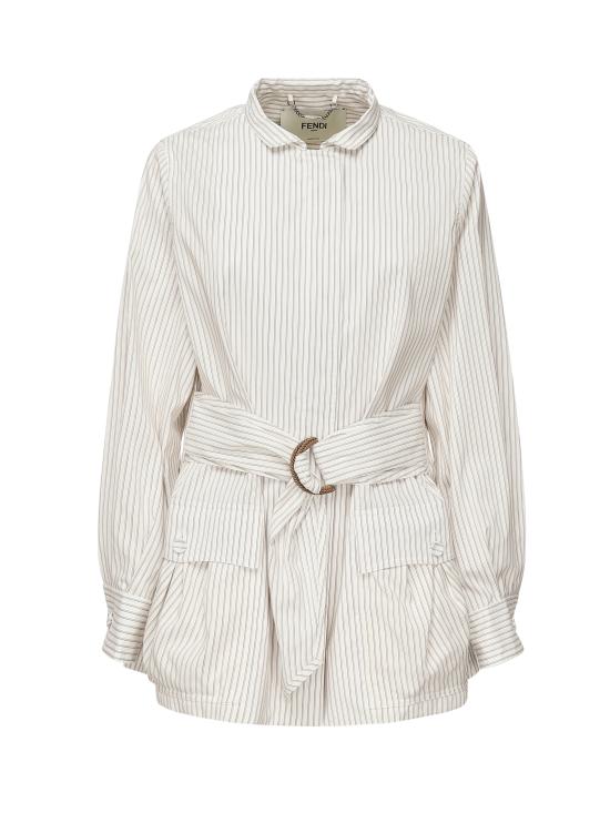 25FW 펜디 셔츠 FJ7621 AQ3LF0XAY White - FENDI