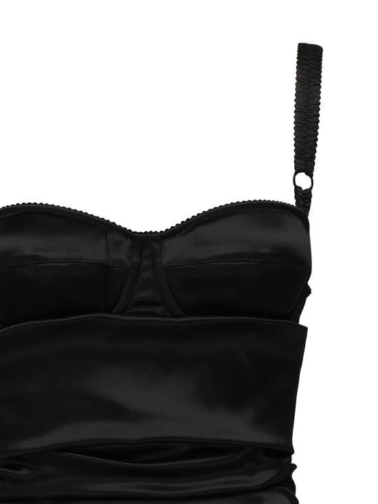 25SS 돌체앤가바나 미디 원피스 F6TUZT FURADN000 Black - DOLCE & GABBANA