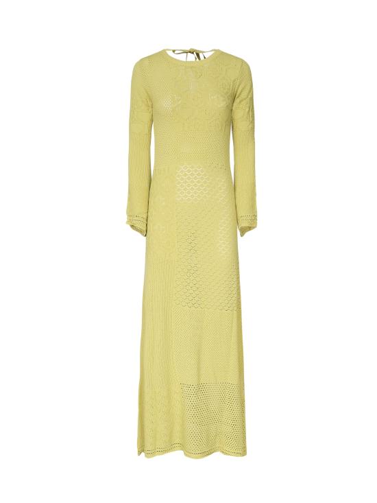 25SS ISPIRED BY AKEP 롱 원피스 VSKD09095 Yellow