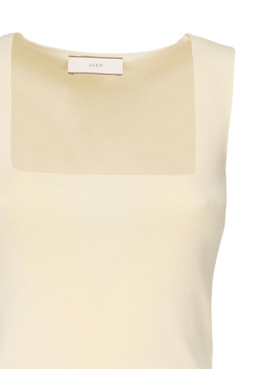 25SS ISPIRED BY AKEP 민소매 티셔츠 CNKD09014 White - AKEP