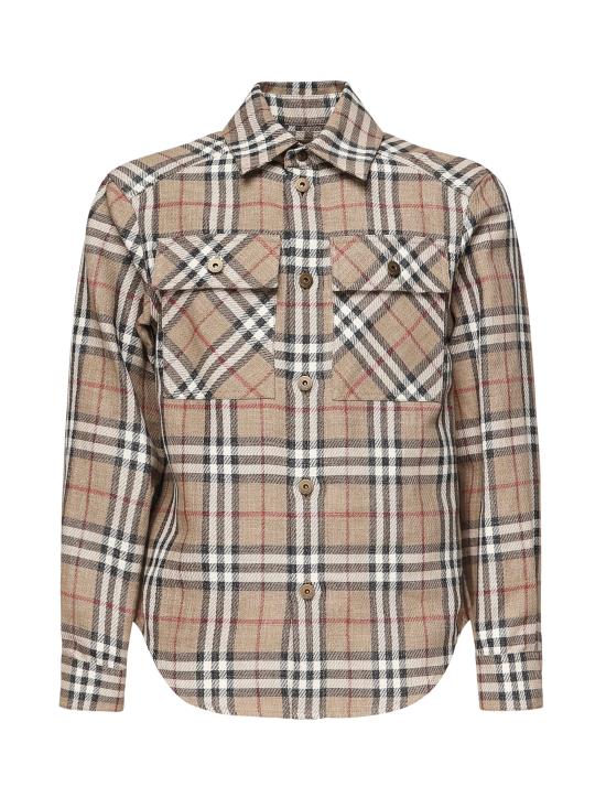 25SS 버버리 긴팔 셔츠 8108014 C2044 Nut - BURBERRY