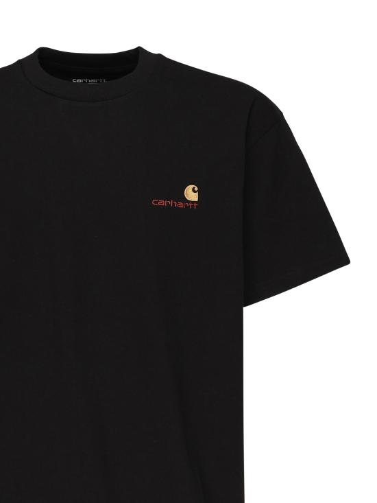 25FW 칼하트 WIP 반팔 티셔츠 I029956 89XX Black - CARHARTT WIP