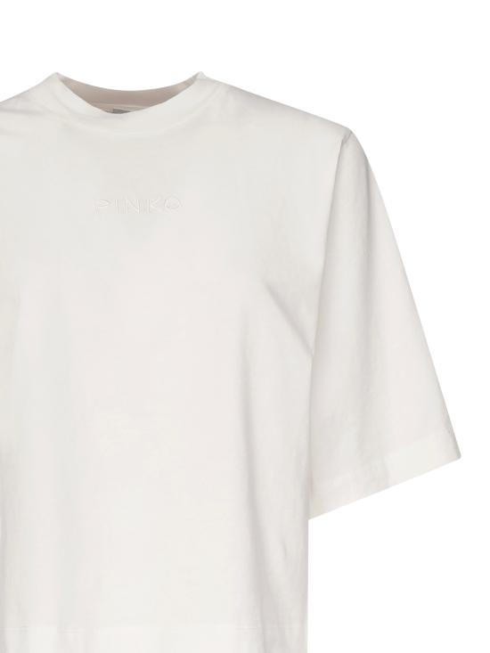25SS 핑코 반팔 티셔츠 104604 A2F8Z05 Beige - PINKO