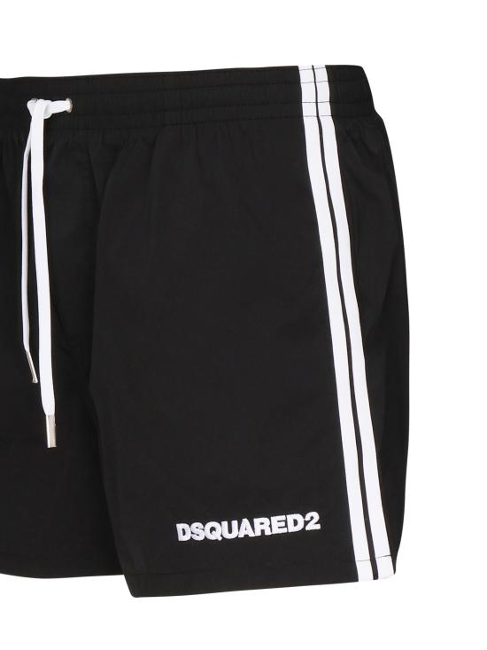 25FW 디스퀘어드2 스윔팬츠 D7B646140 001 Black - DSQUARED2