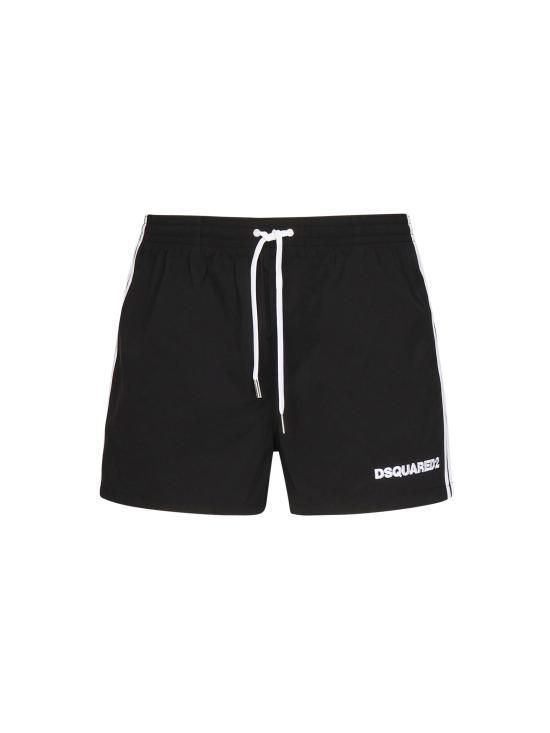 25FW 디스퀘어드2 스윔팬츠 D7B646140 001 Black