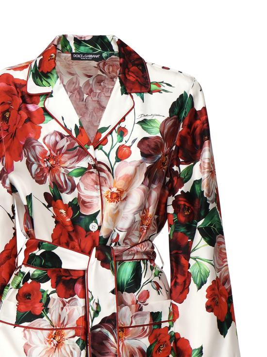 25SS 돌체앤가바나 셔츠 F5I89T IS1ZDHA5PD WHITE red - DOLCE & GABBANA