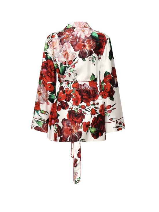 25SS 돌체앤가바나 셔츠 F5I89T IS1ZDHA5PD WHITE red - DOLCE & GABBANA