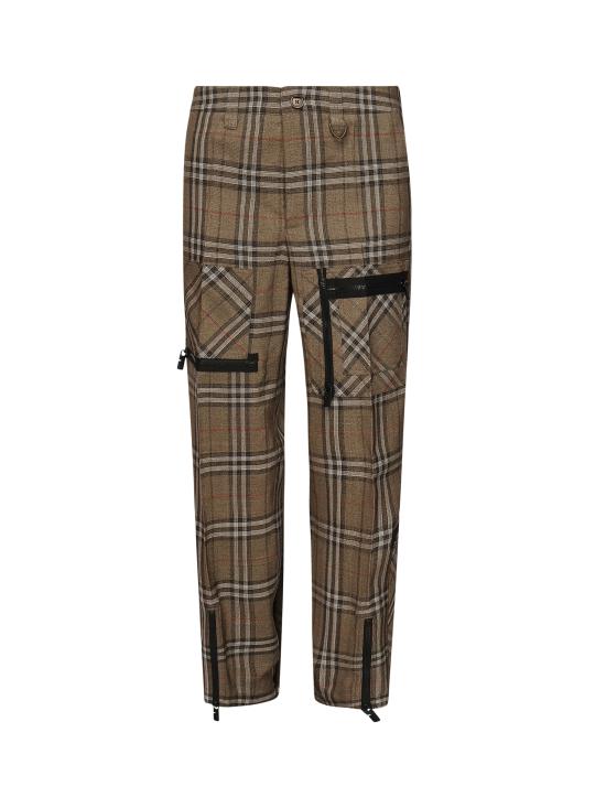 25SS 버버리 스트레이트 팬츠 8108349 C1846 Brush - BURBERRY