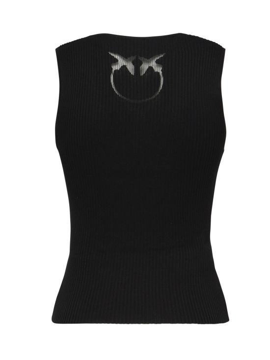 25SS 핑코 민소매 티셔츠 104808 A1KWZ99 Black - PINKO