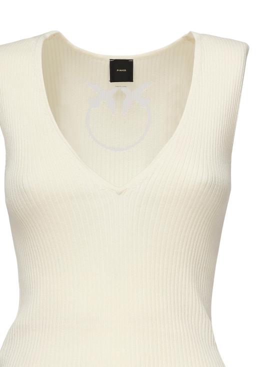 25SS 핑코 민소매 티셔츠 104808 A1KWZ05 Beige - PINKO