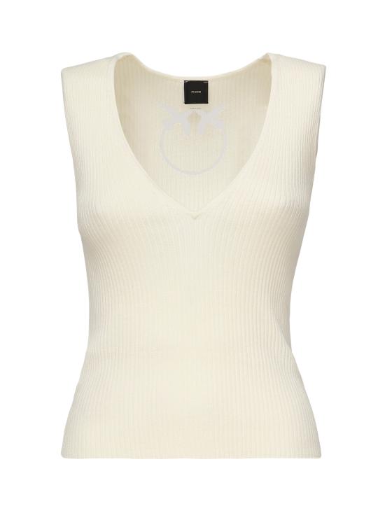 25SS 핑코 민소매 티셔츠 104808 A1KWZ05 Beige - PINKO