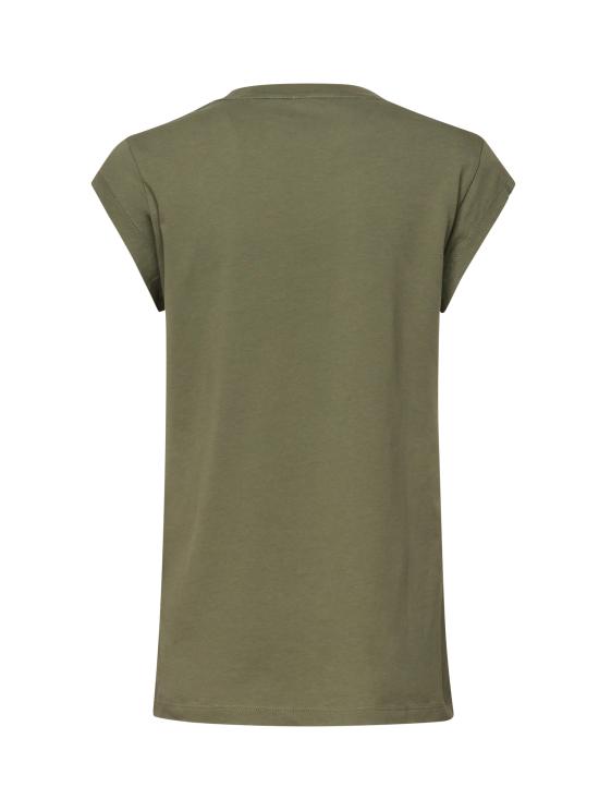 25SS 핑코 반팔 티셔츠 104603 A2DAV49 Army green - PINKO