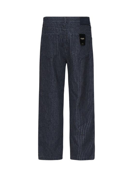 25SS 펜디 데님 팬츠 FLP285 AUACF1RXI INDIGO GREGGIO - FENDI