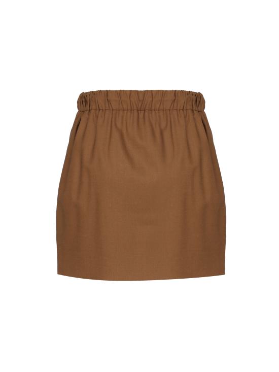 25SS 막스마라 숏 스커트 2511101031600 014 Brown - MAX MARA