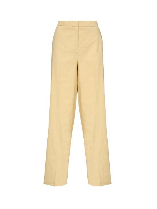 25SS 핑코 스트레이트 팬츠 104929 A0IMC23 Yellow - PINKO