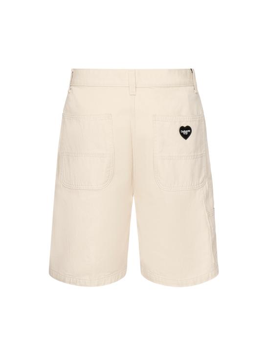 25SS 칼하트 WIP 숏팬츠 I034802 0502 White - CARHARTT WIP