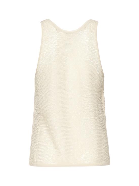 25SS 핑코 민소매 티셔츠 104710 A2EXC03 Beige - PINKO