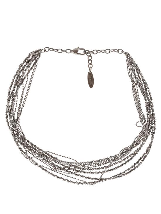 25SS 브루넬로 쿠치넬리 목걸이/팬던트 MCOW9LV25 VETRO RUTENIO