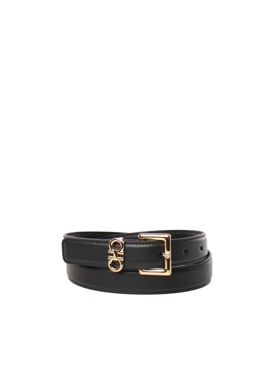 25FW 살바토레 페라가모 벨트 230346 780415001 Black - SALVATORE FERRAGAMO