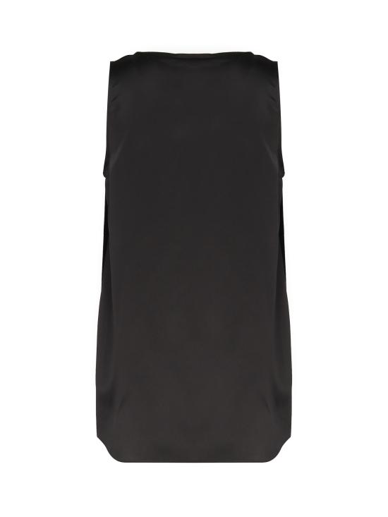 25SS 막스마라 민소매 티셔츠 2511161018600 005 Black - MAX MARA