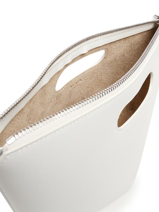 25FW 알라이아 토트백 AA1S01625C0Y75 010 White - ALAIA