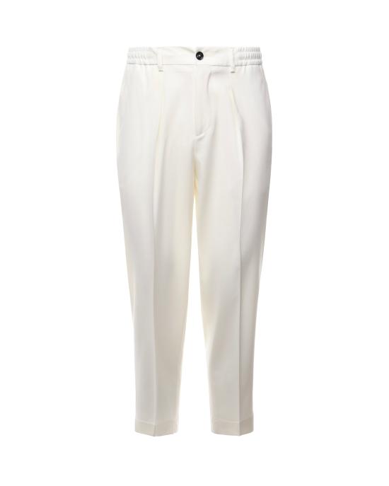 25SS 비에이블 스트레이트 팬츠 DOMINIQUE REGULAR WETBIANCO White - BE ABLE