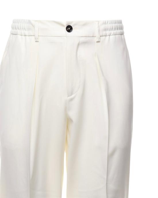 25SS 비에이블 스트레이트 팬츠 DOMINIQUE REGULAR WETBIANCO White - BE ABLE