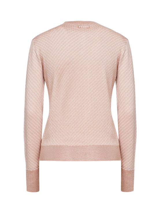 25FW 펜디 가디건 FZE524 ATPYF1RX7 STRAWBERRY CREAM 25 - FENDI