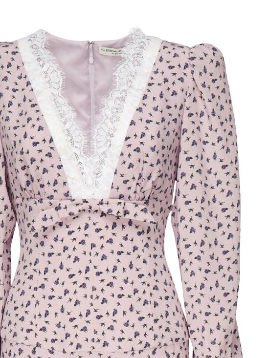 25SS 알레산드라리치 미디 원피스 FABX3985F4464 1911 Pink - ALESSANDRA RICH