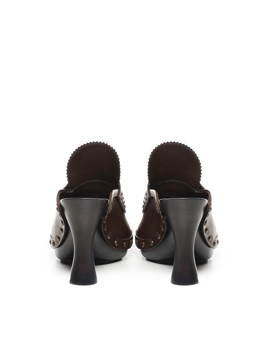 25SS 버버리 힐/펌프스 8107177 C1173 Brown - BURBERRY