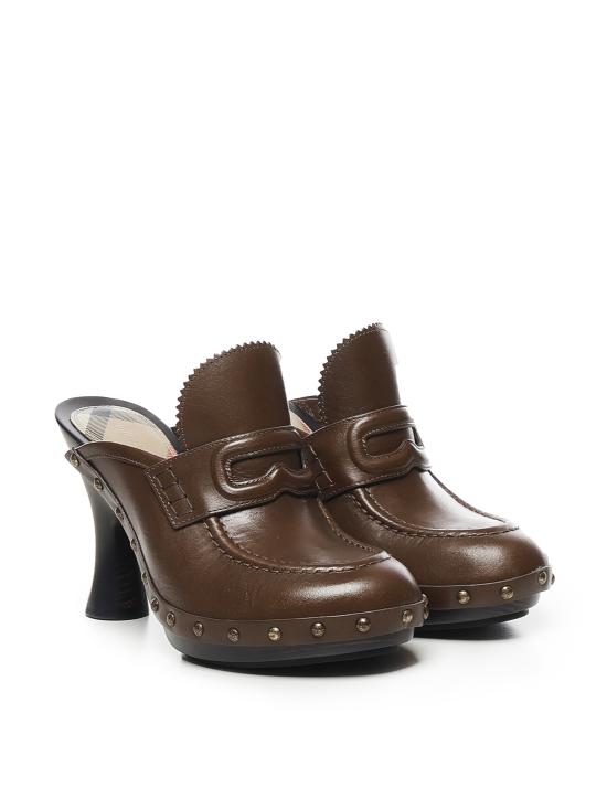 25SS 버버리 힐/펌프스 8107177 C1173 Brown - BURBERRY