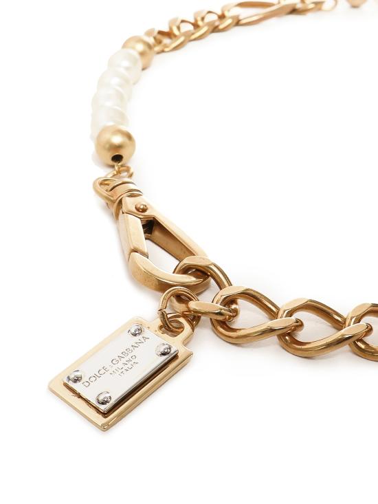 25SS 돌체앤가바나 팔찌 WNO6C4 W1111ZOO00 Golden - DOLCE & GABBANA
