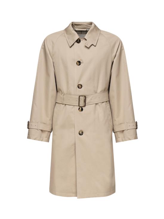 25SS 버버리 롱 개버딘 카 코트  8108800 B9103 SAND - BURBERRY