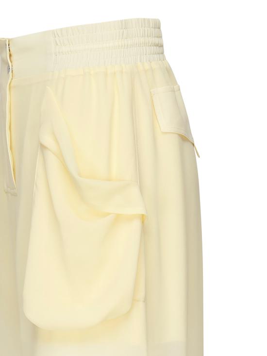 25SS 핑코 스트레이트 팬츠 104751 A21FD22 White - PINKO