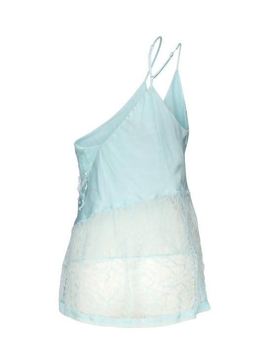 25SS 핑코 민소매 티셔츠 104765 A2DGE28 Blue - PINKO