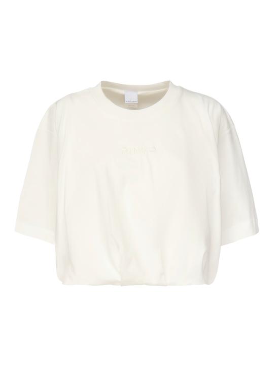 25SS 핑코 반팔 티셔츠 104257 A2F8Z05 White