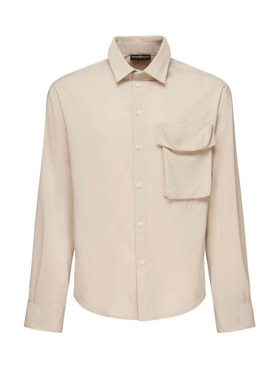 25SS 줄리아노 갈리아노 긴팔 셔츠 WOLF BEIGE Beige