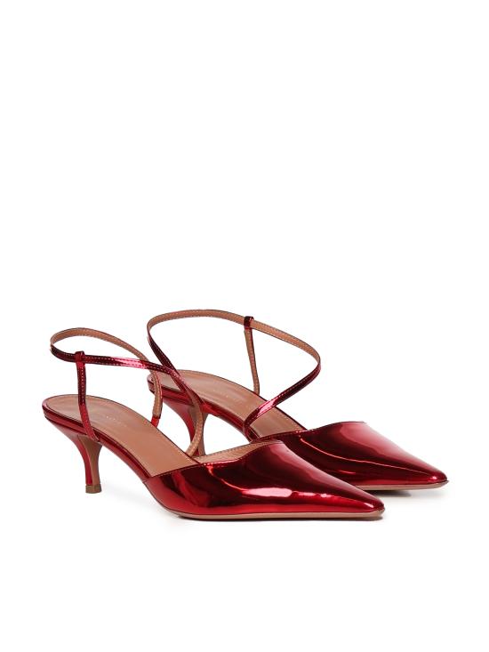 25SS 줄리아노 갈리아노 힐/펌프스 DEMI50 SPECCHIOCILIEGIA Red - GIULIANO GALIANO